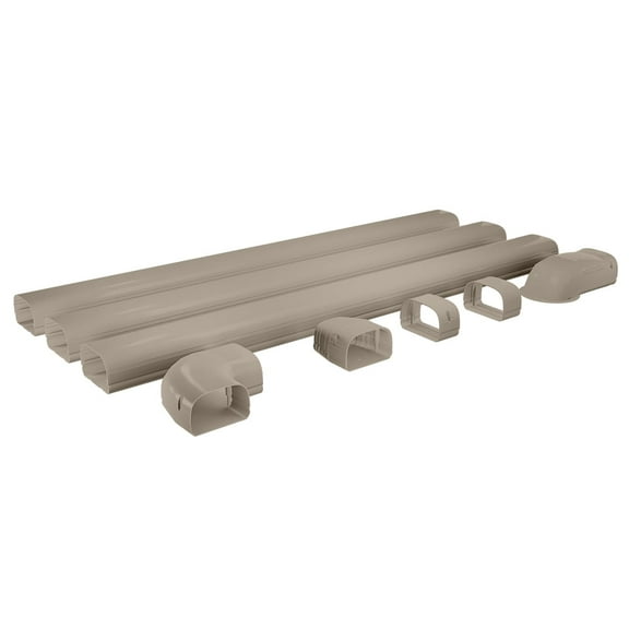 MRCOOL LineGuard Line Set Cover – Tan (12 Ft)