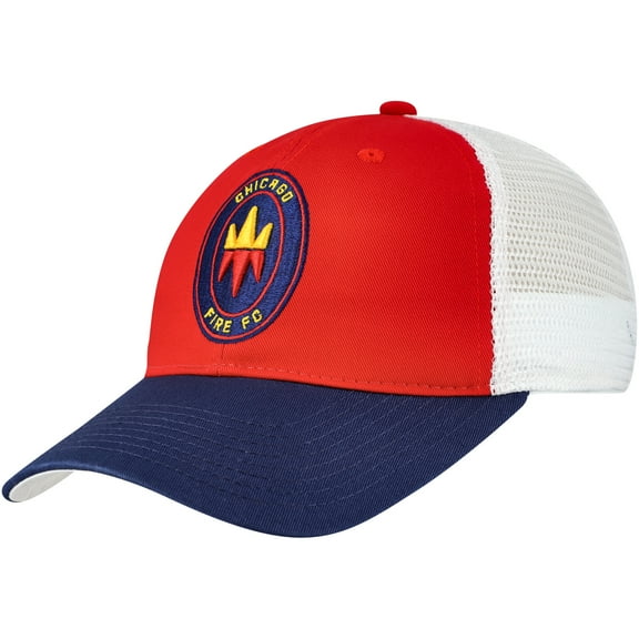 Men's-Fanatics Red/Navy Chicago Fire Americana Adjustable Hat