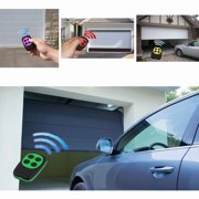 Universal Garage Door Opener Remote Universal Gate Opener Remote Cloning Homelink Programmable Learning Key Fob 4-Buttons Multi Frequency 280MHZ-868MHZ