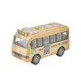 thumbnail image 2 of Usloyux Inertance School Bus Toy Car,Mini Pull Back Cars for Kids Toddlers,City Bus Vehicles with Openable Doors,No Battery Needed Slide and Play Educational Vehicle with Rubber Tires, 2 of 9
