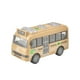 thumbnail image 1 of Autobús escolar de juguete, modelo a escala, para niños pequeños. Puerta abatible, resistente y seguro. No necesita pilas. Vehículo educativo con ruedas de goma y plástico., 1 of 6