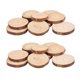 thumbnail image 1 of 20PCS Rebanada de Registro de Madera Redonda de áRbol Natural para Decoración de Mesa de Corteza de Centro de Mesa, 1 of 5