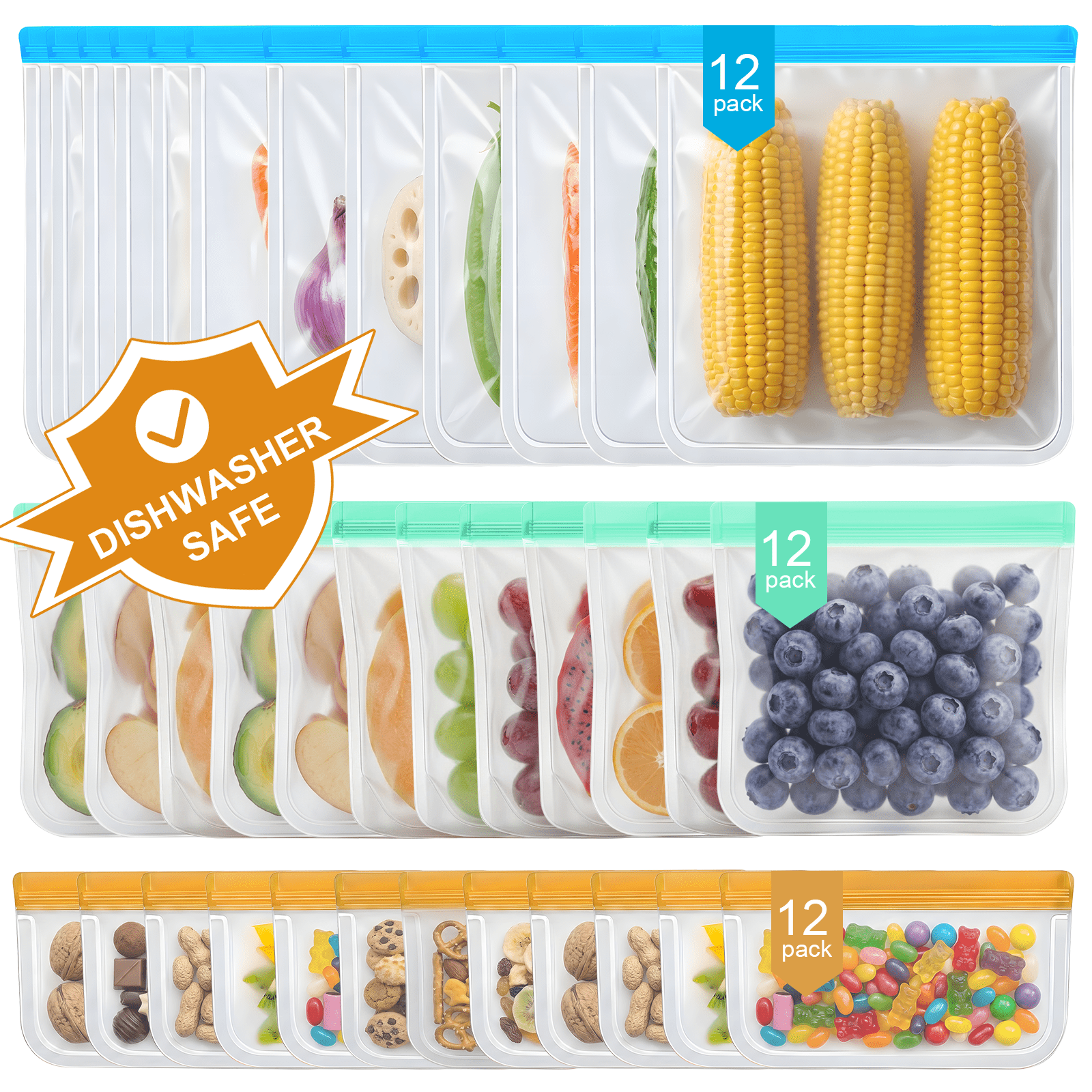★連休値下げ★【新品・未開封】LAVA QTTODOWN 2袋 ➕バスケアセット Ziploc Gallon Freezer Bags, 152 ct, Easy Open Tabs, Stay Open