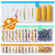 thumbnail image 1 of Bolsa de 36 Bolsas Reutilizables para Almacenamiento de Alimentos, Bolsas de Silicona para Almacenamiento de Alimentos, Herméticas a Prueba de Fugas, Libres de BPA, Aptas para Congelador, 3 Tamaños, 1 of 7