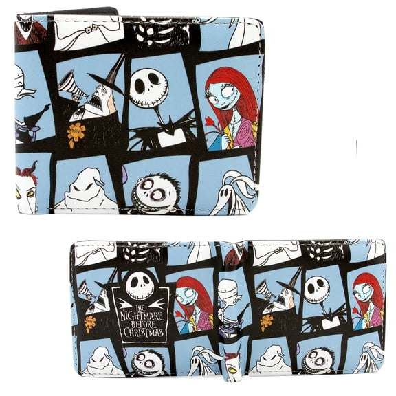 Halloween Town - Nightmare Before Christmas 4x5" Bi-Fold Wallet