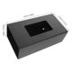 thumbnail image 2 of KAKOWELY De Caja Para Guantes Y Mascarillas En Metal Negro Con Montaje Fijo, 2 of 8