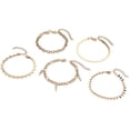thumbnail image 1 of 5 piezas de pulseras de tobillo en capas de moda regalos joyería para Fernando Pulseras de tobillo, 1 of 7