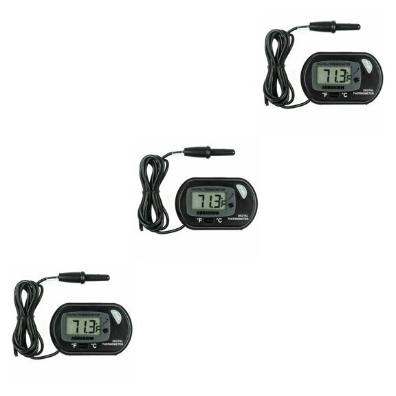 Greeniant Termómetro digital LCD para acuario Medidor de temperatura del agua del tanque de peces Detector de temperatura del acuario Type1 NO1 Greeniant  CBP254624