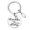 O, variant on YYKihy Remember I Am With You Always Stainless Steel Keychain Ideal Gift For Mother Father Wife Husband Daughter Son Family
