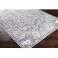 thumbnail image 4 of Mark&Day Outdoor Rugs, 9x12 Grotel Traditional Indoor/Outdoor Charcoal Area Rug, Non Shedding Grey Cream Carpet for Patio, Porch, Deck, Bedroom, Living Room or Kitchen (8'10" x 12'), 4 of 6