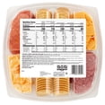 thumbnail image 3 of HORMEL GATHERINGS, Hard Salami and Pepperoni with Cheese and Crackers, Refrigerated, 28 oz Plastic Tray, 3 of 10
