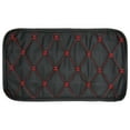 thumbnail image 2 of Armrest Storage Pad, Practical Armrest Storage Cover Waterproof Convenient  For Outdoor For Car Red Line On Black,Black Line On Black,White Line On Black, 2 of 8