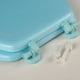 thumbnail image 3 of Asiento Inodoro Con Cierre Suave Cómodo Tapa para () Azul, 3 of 5