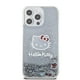 thumbnail image 3 of Funda Hello Kitty Glitter Plata para iPhone 15 Pro Max, 3 of 8