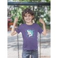 thumbnail image 2 of Grinning Shark Kids Art T-Shirt Toddler -Image by Shutterstock,  2 Toddler, 2 of 4