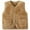 Khaki, variant on Boys Clothes School Uniform Shirts Boys And Girls' Warm Winter Jacket Baby Solid Color Suitable For Inner Wear In Autumn And Winter Versatile For Both Children And Adults Suitable For 9M 6Y Olds.