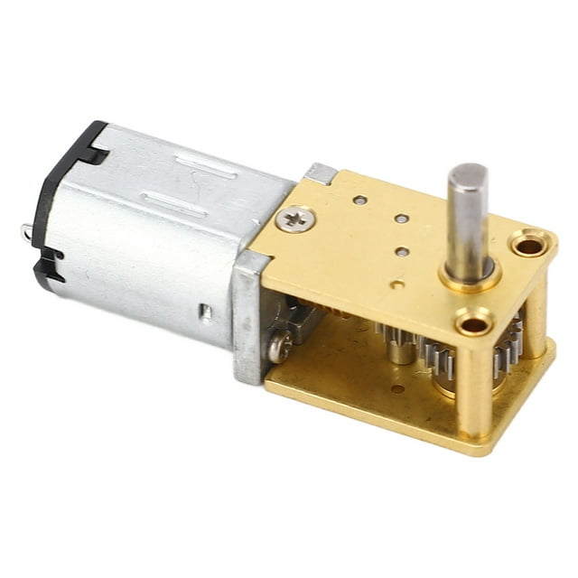 Motor de engranaje helicoidal de eje único, Motor de reducción de velocidad de cepillo helicoidal de eje único DC6V Motor de engranaje de CC Rendimiento inigualable