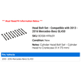 thumbnail image 2 of Head Bolt Set - Compatible with 2013 - 2016 Mercedes-Benz GL450 2014 2015, 2 of 2