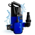 thumbnail image 1 of Bomba sumergible LUMO 1 HP agua limpia Muy Potente azul, 1 of 10
