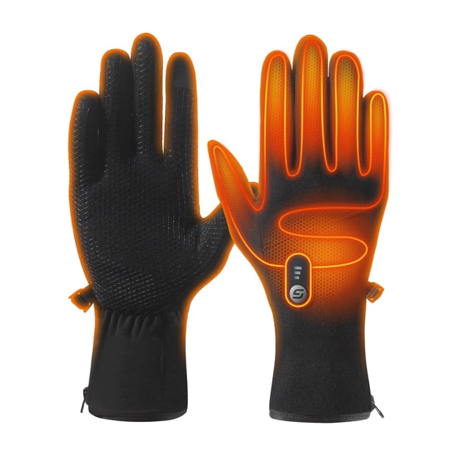 Guantes térmicos JS LifeStyle 7,7 V recargables con pantalla táctil