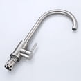 thumbnail image 3 of Robinet de Cuisine en Acier Inoxydable 304 Robinet d'Évier Mitigeur Froid et Chaud, 3 of 8