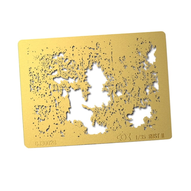 lionlar Model Making Painting Tools Brass Stenciling Template Painting Plate Stencil for D