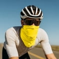 thumbnail image 4 of Solid Unisex Summer Neck Gaiter Sun Protection Ice Silk Cooling Face Mask Neck Scarf Thin Breathable Bandana for Cycling Fishing 1 PC Yellow One Size, 4 of 7