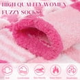 thumbnail image 3 of Loritta 7 Pairs Womens Fuzzy Socks Soft Winter Warm Cozy Fluffy Soft Socks Gifts, 3 of 7