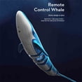 thumbnail image 4 of DPTALR Robot Poisson Baleines Télécommandées Haute Simulation avec Plongée & Eau Pulvérisée pour Salle de Bain Piscine pour Enfants Garçons Cadeaux d'Anniversaire RC Bateaux Étang Jouets, 4 of 9