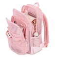 thumbnail image 4 of Mochila MOONBABY Mesh para niñas Heavy Duty Rosa de 0,55 kg, 4 of 9
