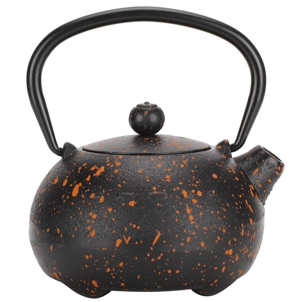 Mgaxyff Iron Kettle, Kettle With Strainer, Corrosion‑Resistant Tea