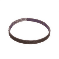 3M Scotch-Brite 77257 Non-Woven Durable Flex Belt, 3/8 in W x 13 in L, Coarse Grade, Brown