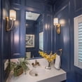 thumbnail image 3 of PRE-461-VG Crystorama Lighting Preston - One Light Wall Mount In Classic Style - 4.5 Inches Wide By 17 Inches High, 3 of 8