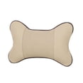 thumbnail image 2 of Neck Rest Car Seat Head Danny Leather HeadRest Soft Support Cushion Pad W/high Elasticity Strap High-Quality New, 2 of 12