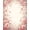 Rose, Pattern 1, variant on ODIKA 4'x6' Machine Washable Non-Slip Area Rug, Romantic Floral Dream High Traffic Rug, Rose, 221462