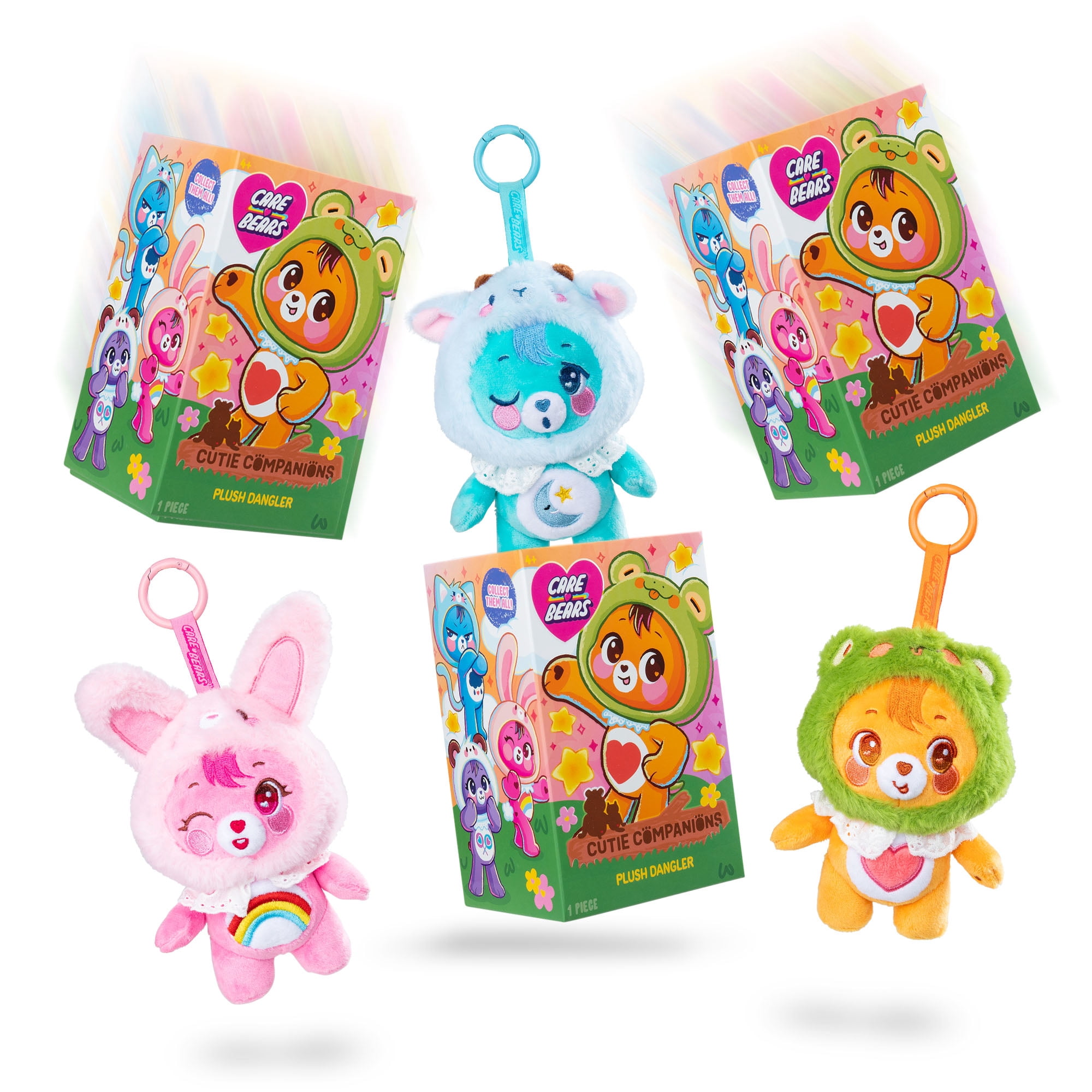 Care Bears Cutie Companions 6" Plush Dangler Assortment
