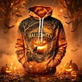 thumbnail image 3 of IAJDKMEK Halloween Men's Casual Hoodie Sweatshirt - Long Sleeve Pullover Top for Men, with Halloween Graphic, Cozy Sweatshirt and Fall Top, 3 of 5