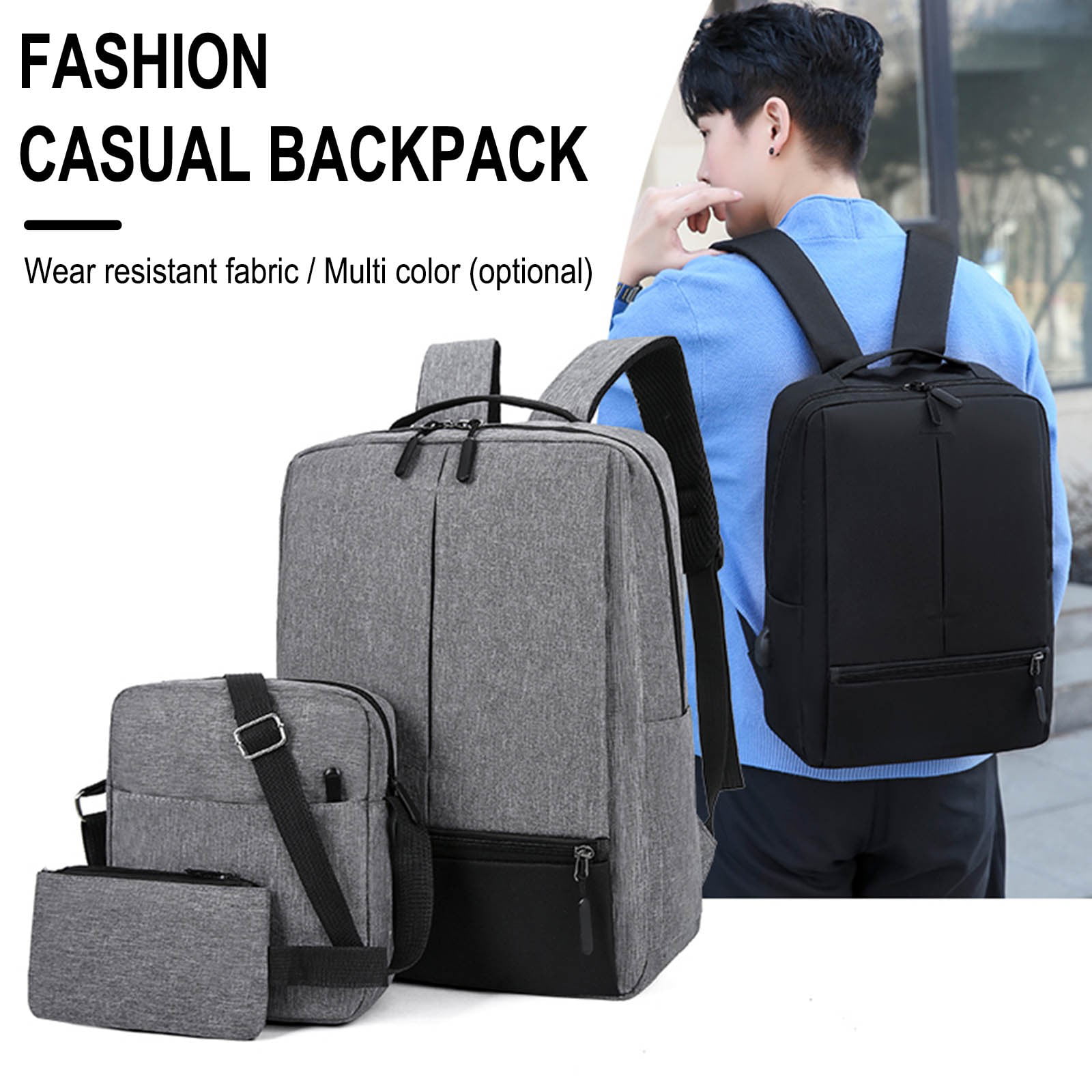 HGHGH Pinocchio Backpack for Man Lightweight Travel Backpacks Student  Rucksack Business Durable Large Capacity Knapsack : : Fashion