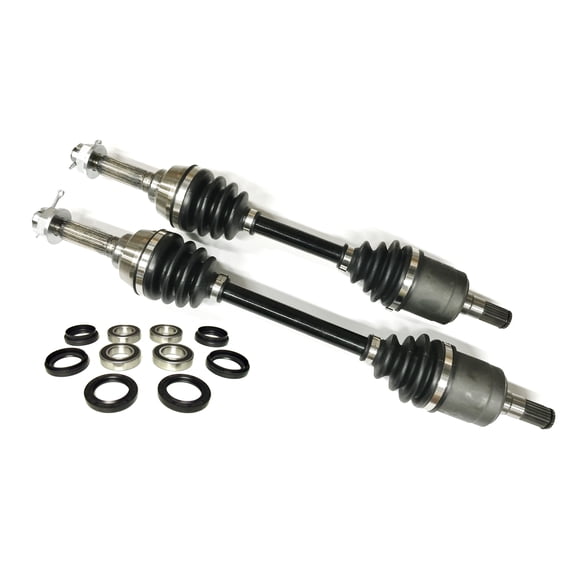 Front CV Axles & Bearing Kits for Suzuki King Quad 400 2008-2021, Left & Right, Quality Tested
