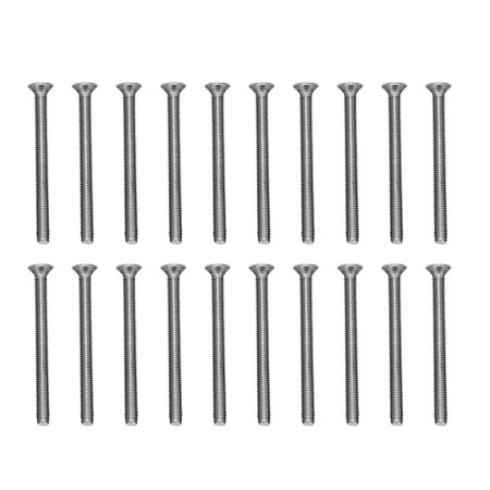 

DIN7991 M3x35mm 316 Stainless Steel Flat Head Hex Socket Cap Screw Bolt 20pcs