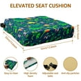 thumbnail image 6 of Toddler Booster Seat for Dining Table Non Slip Booster Seat with Adjustable Safety Belt and Fastening Strap Cute Table Booster Seat Lightweight Booster Seat Cushion for Travel Home Toddler, 6 of 10