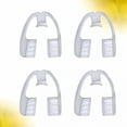 thumbnail image 4 of XIRQI 2026 New 4Pcs Dental Night Protector Dental Guard Teeth Grinding Guard Food Grade Eva Mouth Guard (Transparent), 4 of 7
