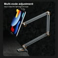 thumbnail image 1 of Support de Téléphone Réglable en Alliage d'Aluminium Support TV Portable Réutilisable pour Maison Dortoir Tablette Lit Support pour Tablettes Ordinateur Portable Argent, 1 of 9
