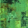 thumbnail image 1 of Ahgly Company Indoor Square Oriental Green Industrial Area Rugs, 5' Square, 1 of 4