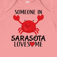 thumbnail image 4 of Inktastic Someone in Sarasota Loves Me Boys or Girls Baby Bodysuit, 4 of 5