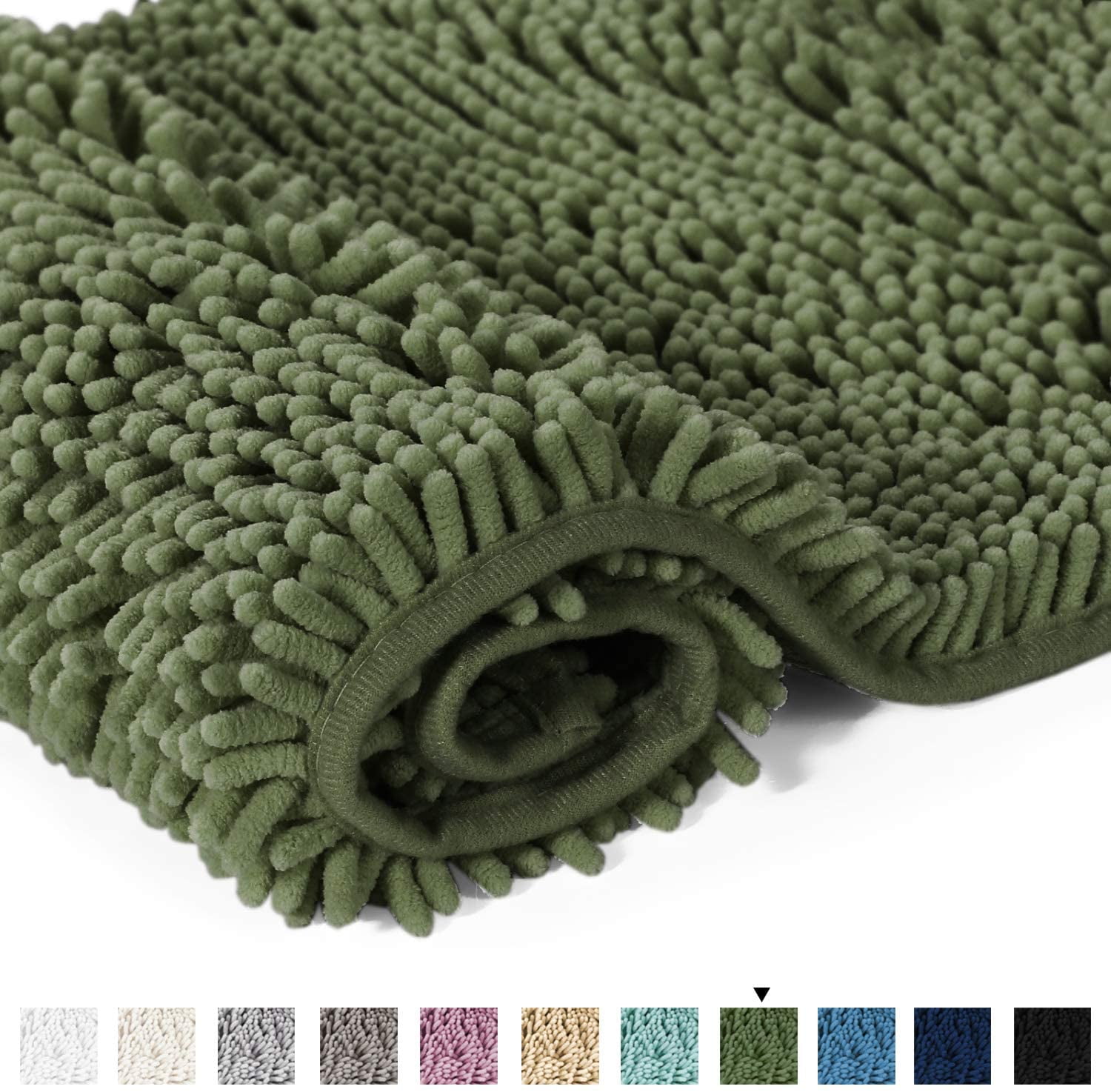 Details about  / Gorilla Grip Original Luxury Chenille Bathroom Rug Mat 30x20 Extra Soft and Ab