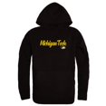 thumbnail image 1 of W Republic Products 558-341-BLK-01 Michigan Technological University Sweat à Capuche Script, Noir - Petit, 1 of 1