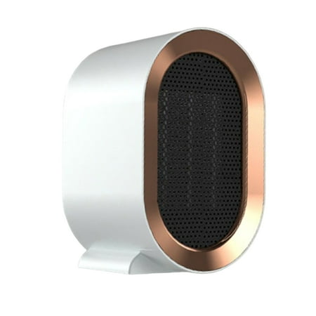 

Portable Space Heater Personal Advanced Safety Small Desk Ceramic Heater for Office and Bedroom Indoor White US Plug