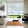 thumbnail image 7 of Ahgly Company Machine Washable Indoor Rectangle Contemporary Lava Red Area Rugs, 8' x 12', 7 of 7