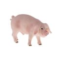 thumbnail image 1 of s de animales de cerdo de granja, modelo de simulación realista, juguete educativo de aprendizaje Zulema  Figura de juguete de estatuilla de cerdo, 1 of 6